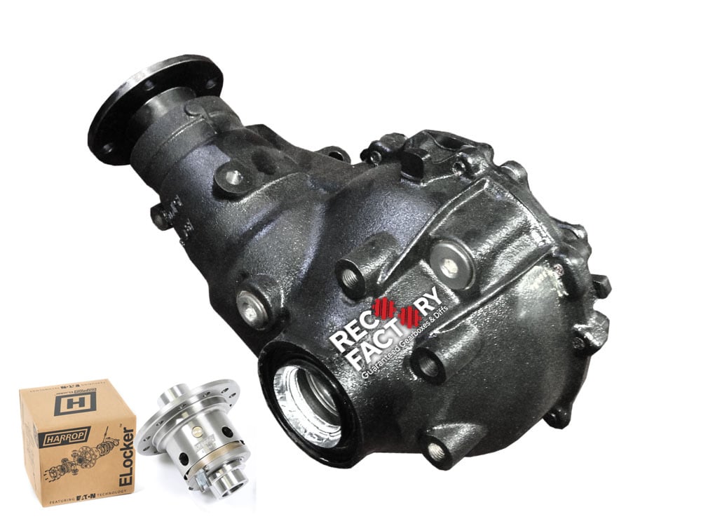 Reconditioned Toyota HiLux KUN26 N70 3.58 ratio ADD front differential assembly with Harrop eLocker pre-installed